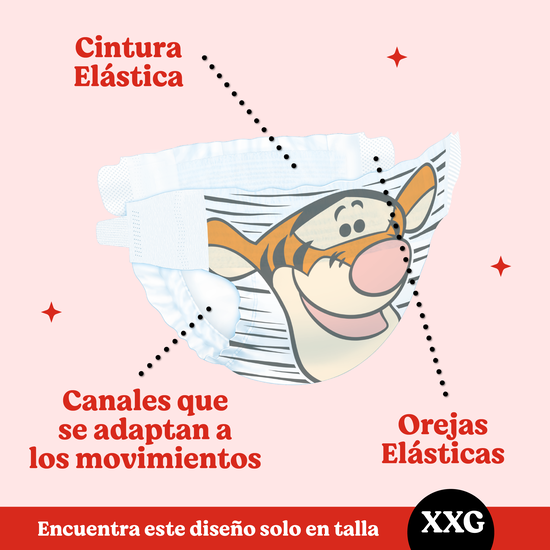 Pañales Huggies Active Sec Etapa 5/XXG, 50 Uds. (Edición Limitada)